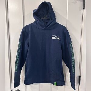 Seattle Seahawks Kids Navy Blue Hoodie